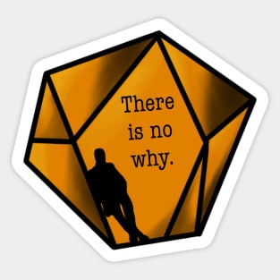 Trapped in the Amber of the Moment Vonnegut Quote Sticker